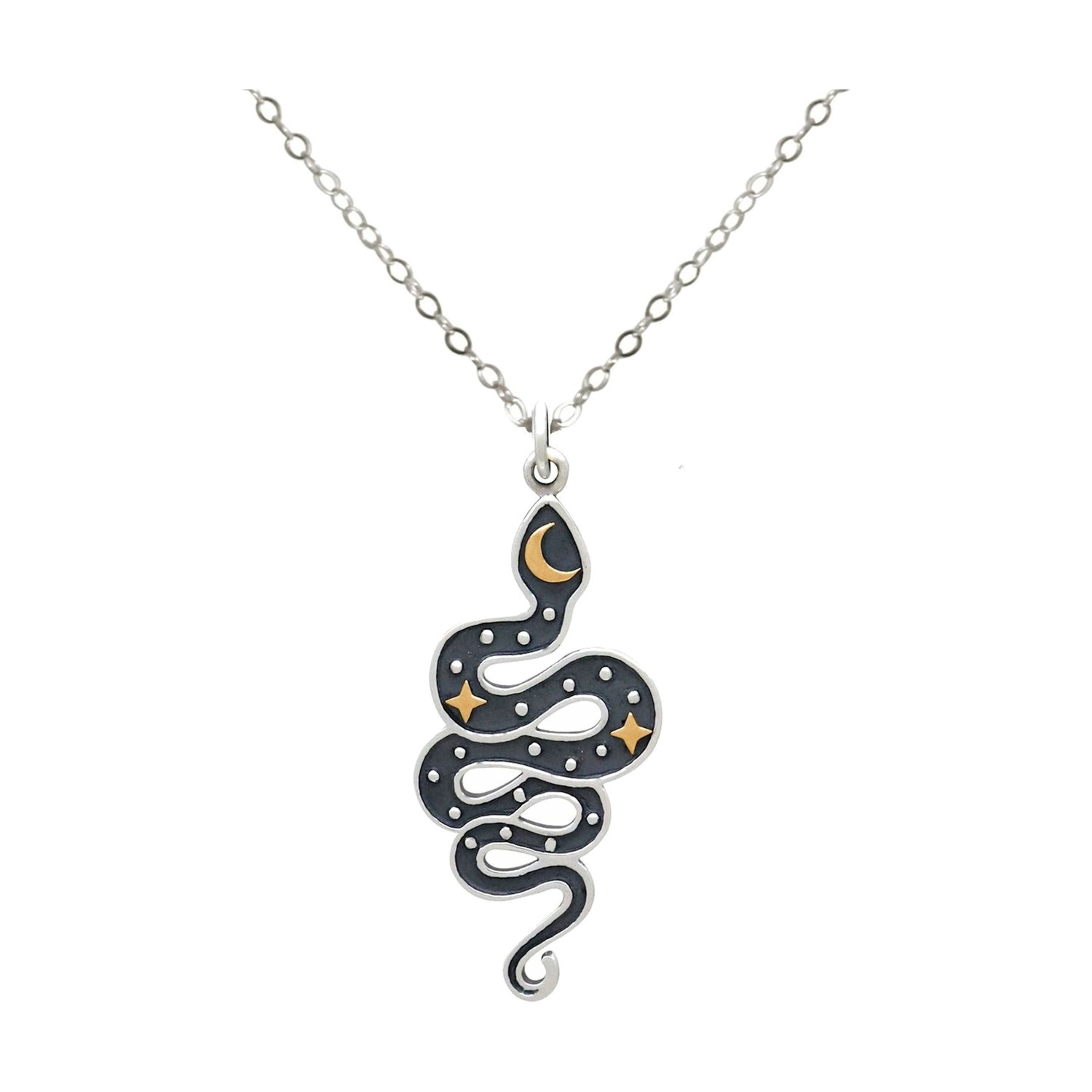 Kette mit Anhänger 'Mystische SCHLANGE'