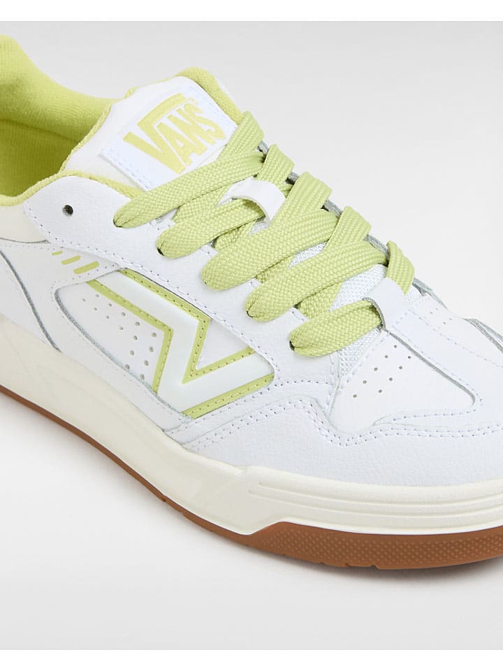 Vans Leder-Sneakers in Weiß günstig kaufen
