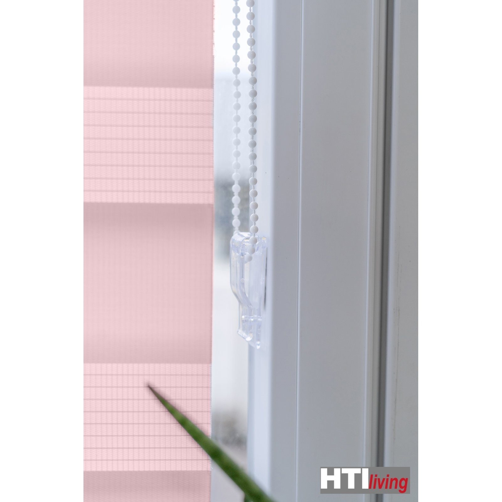 Doppelrollo Doppelrollo uni 60 x 150 Marisol, HTI-Living, halbtransparent, ohne Bohren, Klemmfix