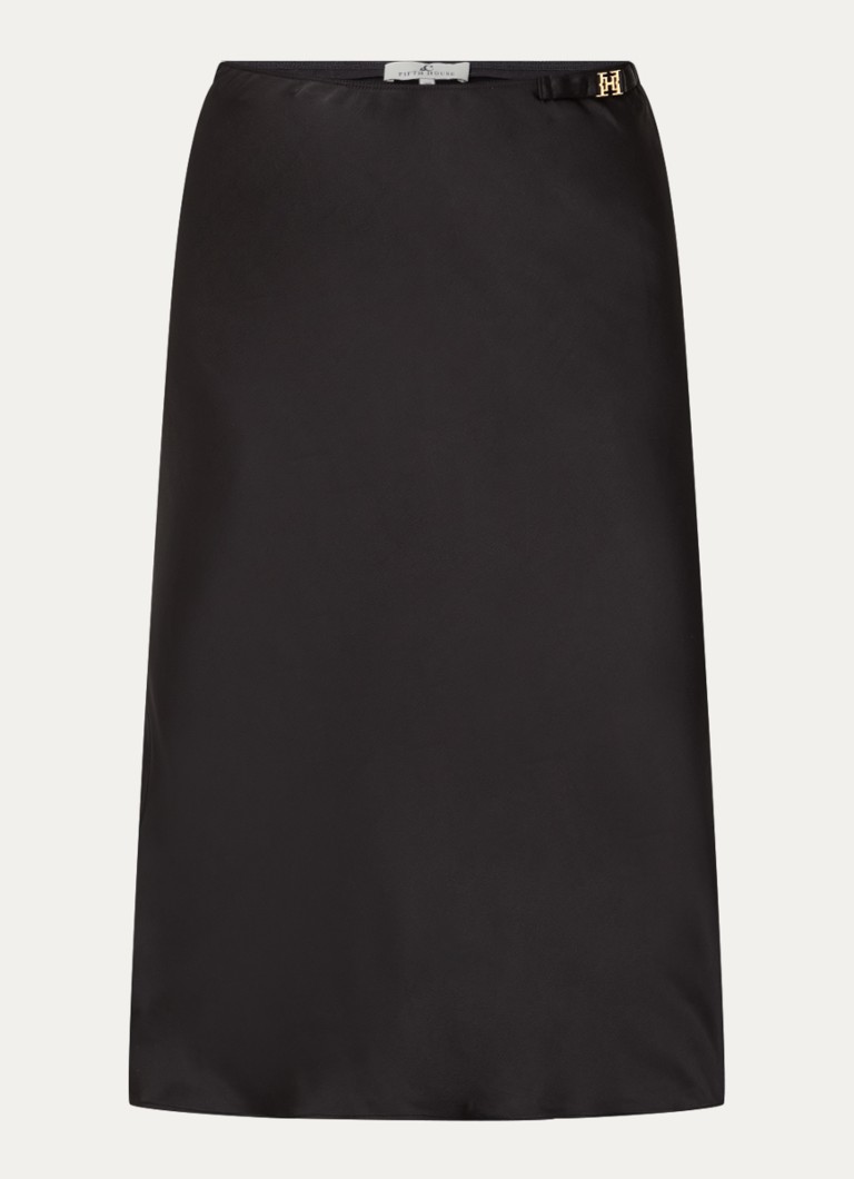Fustă midi din satin Claire de la Fifth House