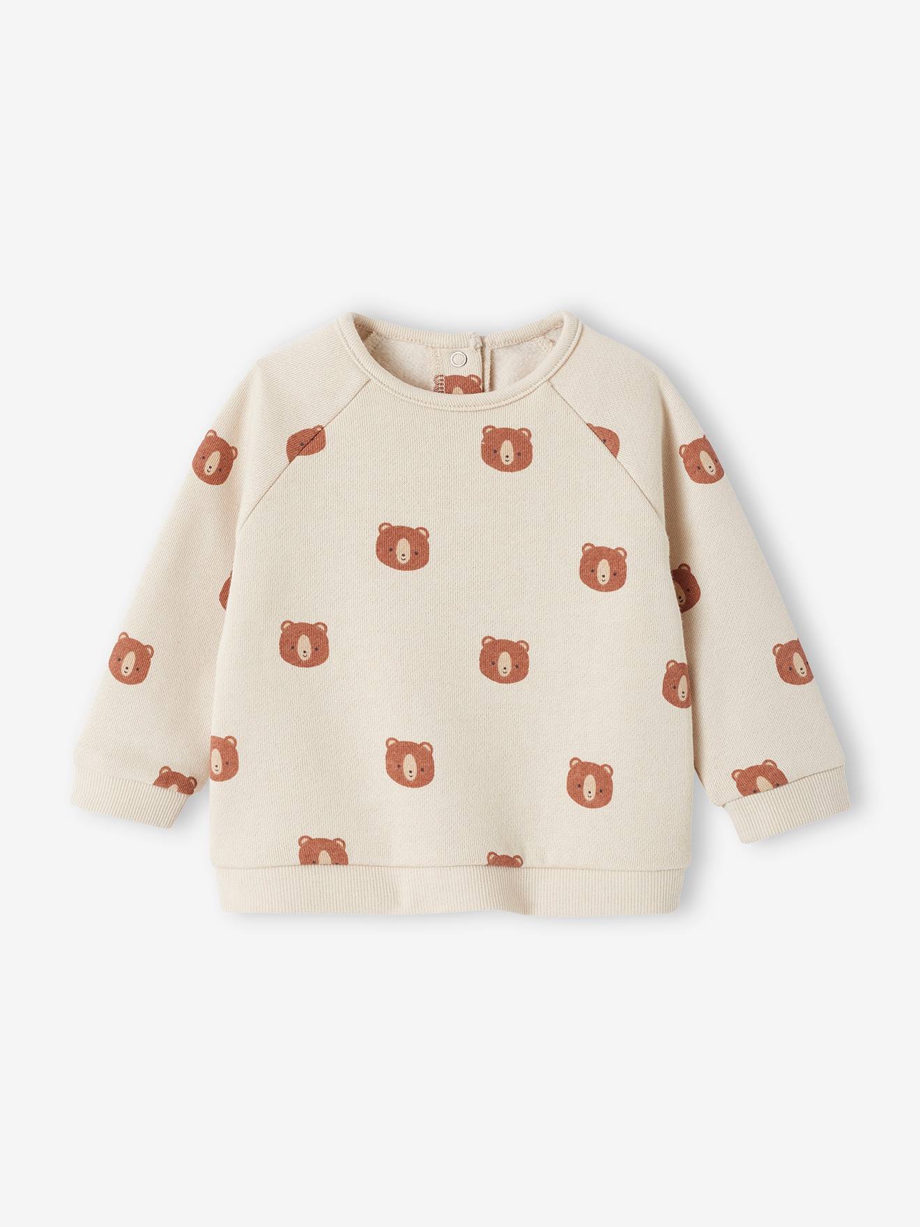 Ensemble bébé sweat et pantalon chocolat