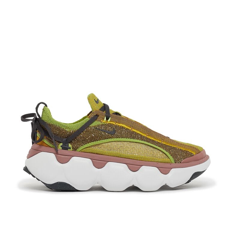 NIKE Wmns Flyknit Bloom pear/dk smoke grey-bronzine-volt