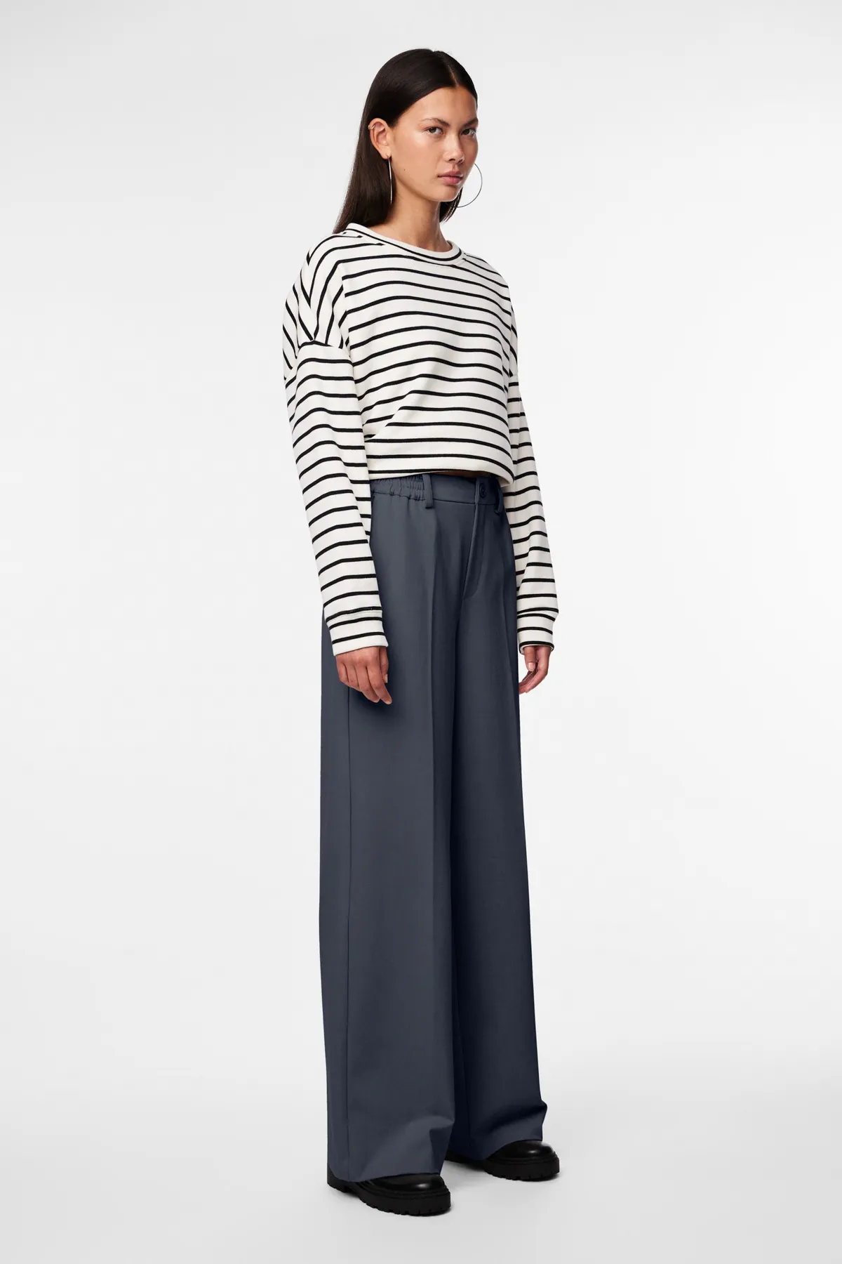 PIECES  Pccamıl Hw Wide Pant Noos