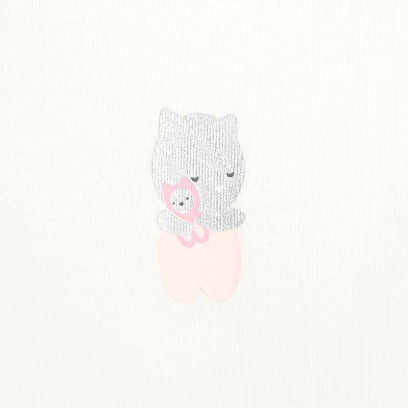 Body col US chat (lot de 3) rose naissance