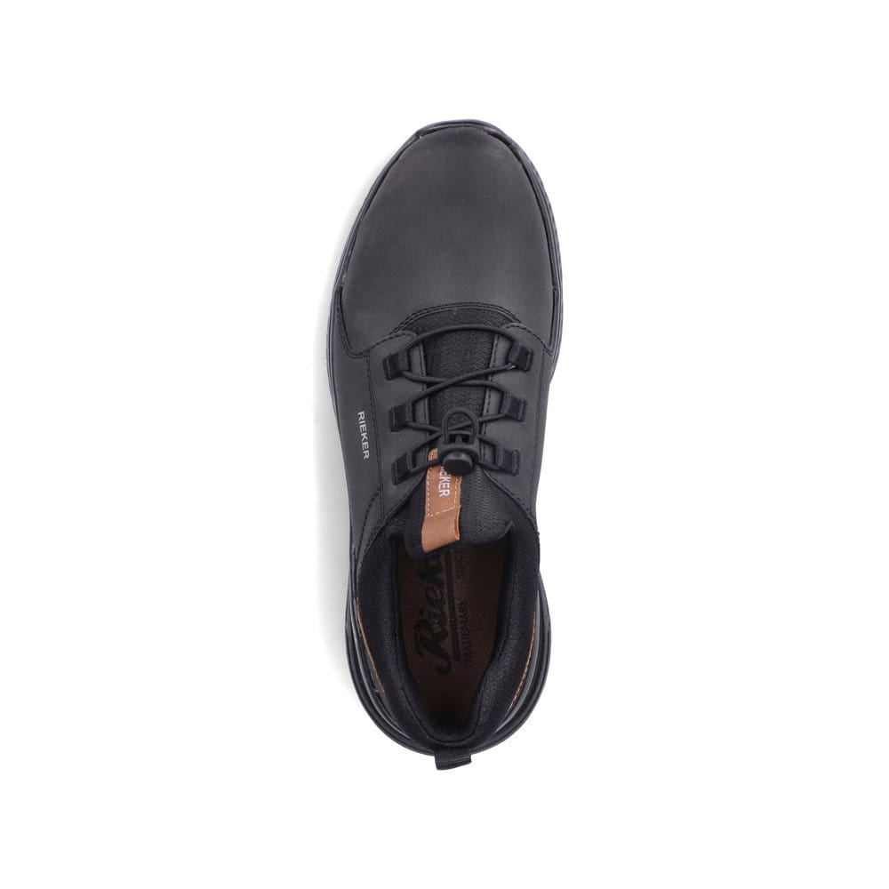 Rieker Herren Slipper tiefschwarz