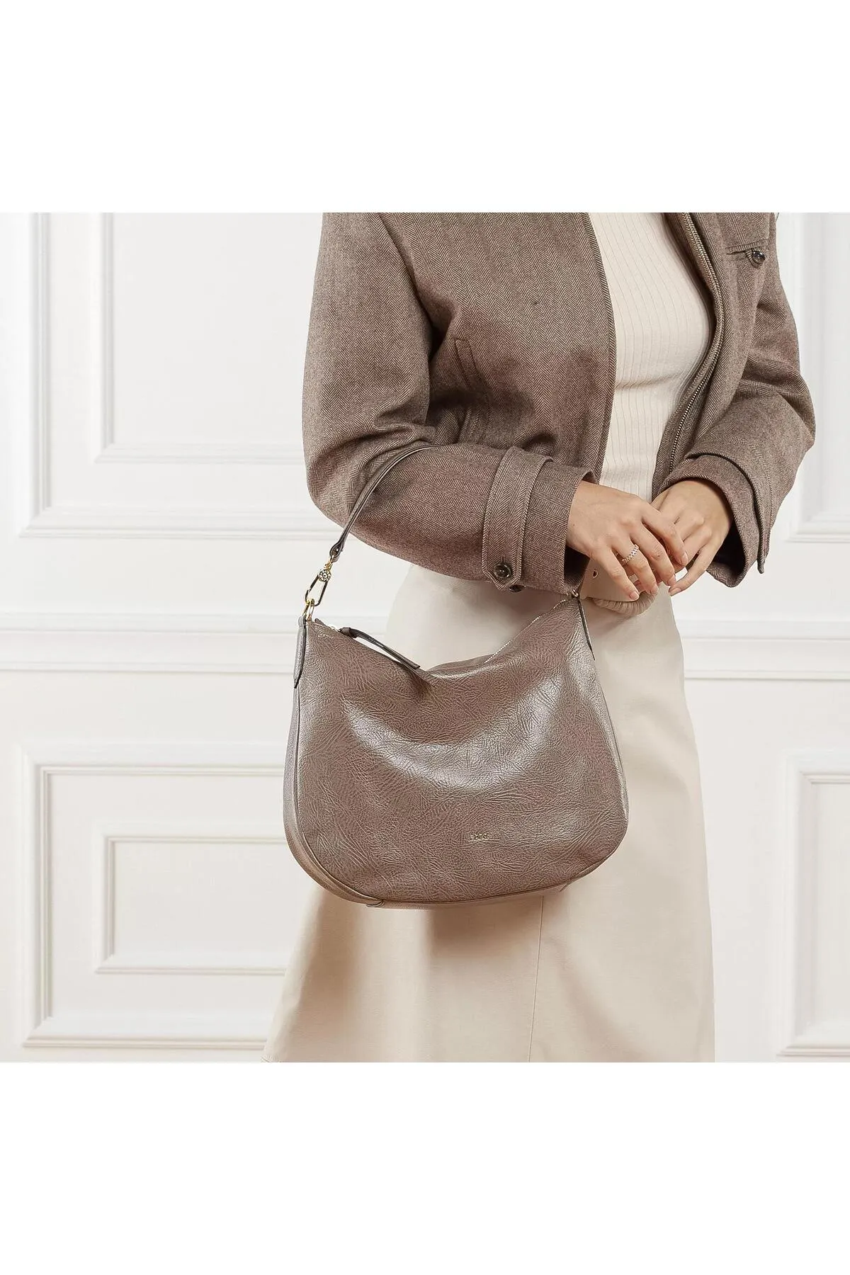 Abro  Handtasche - Braun - Strukturiert