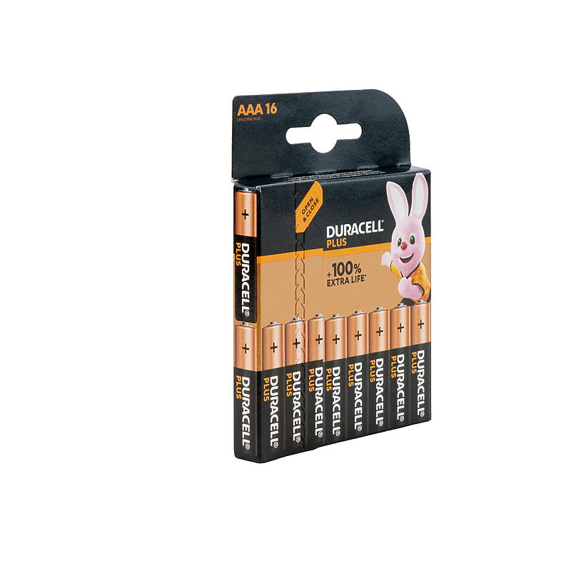 Duracell Batteri 16-pk AAA, Duracell