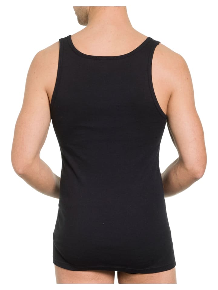 Haasis Bodywear 5er-Set: Unterhemd in schwarz günstig kaufen