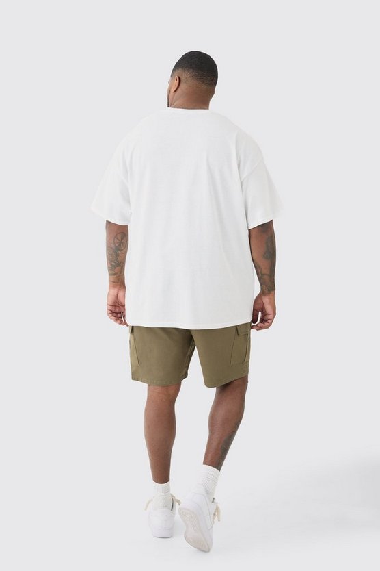 Plus T-Shirt mit Orlando Print
