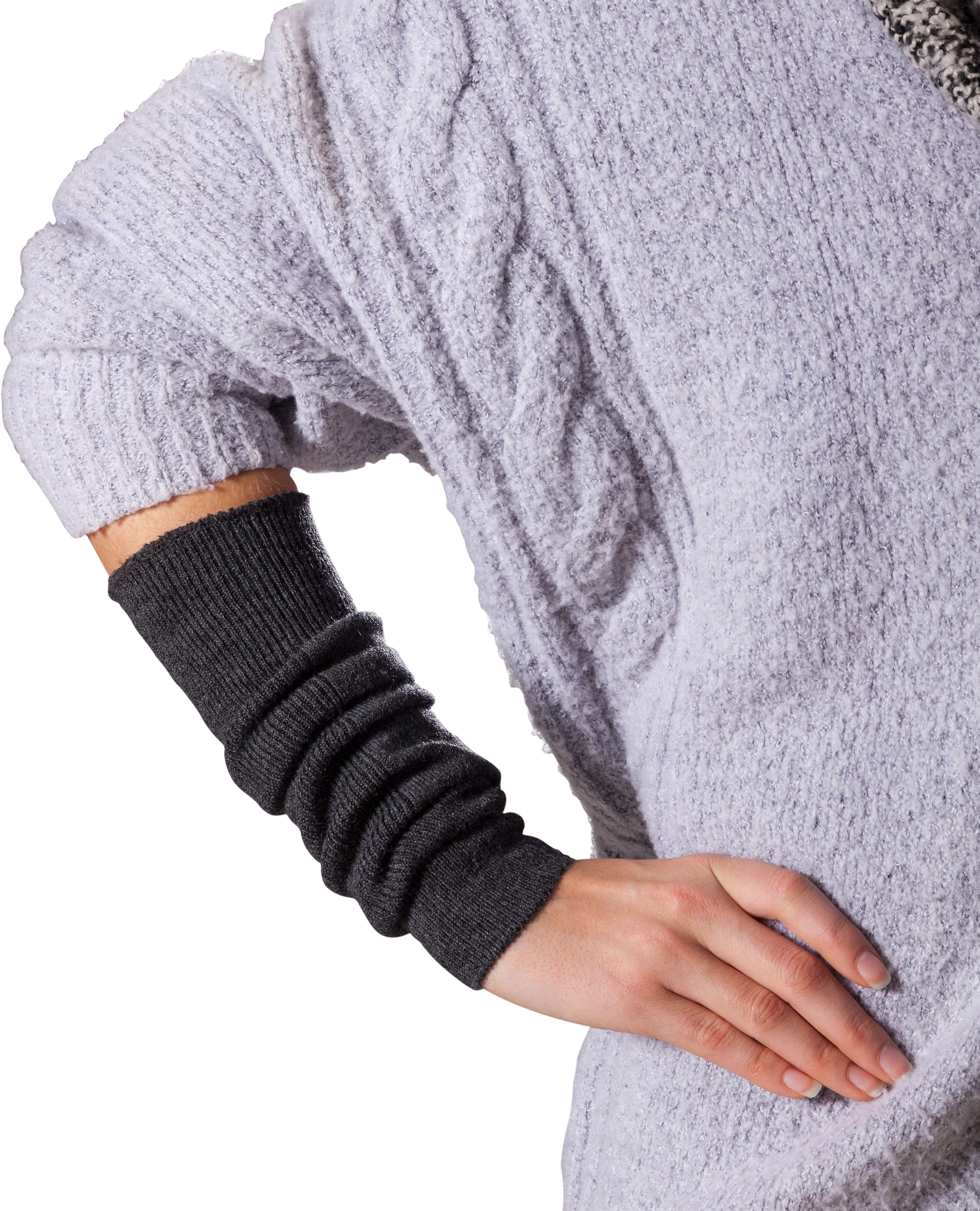 Janastyle Armstulpen (2-St) Gelenkwärmer, Universalgröße, bis 36-40 cm Umfang