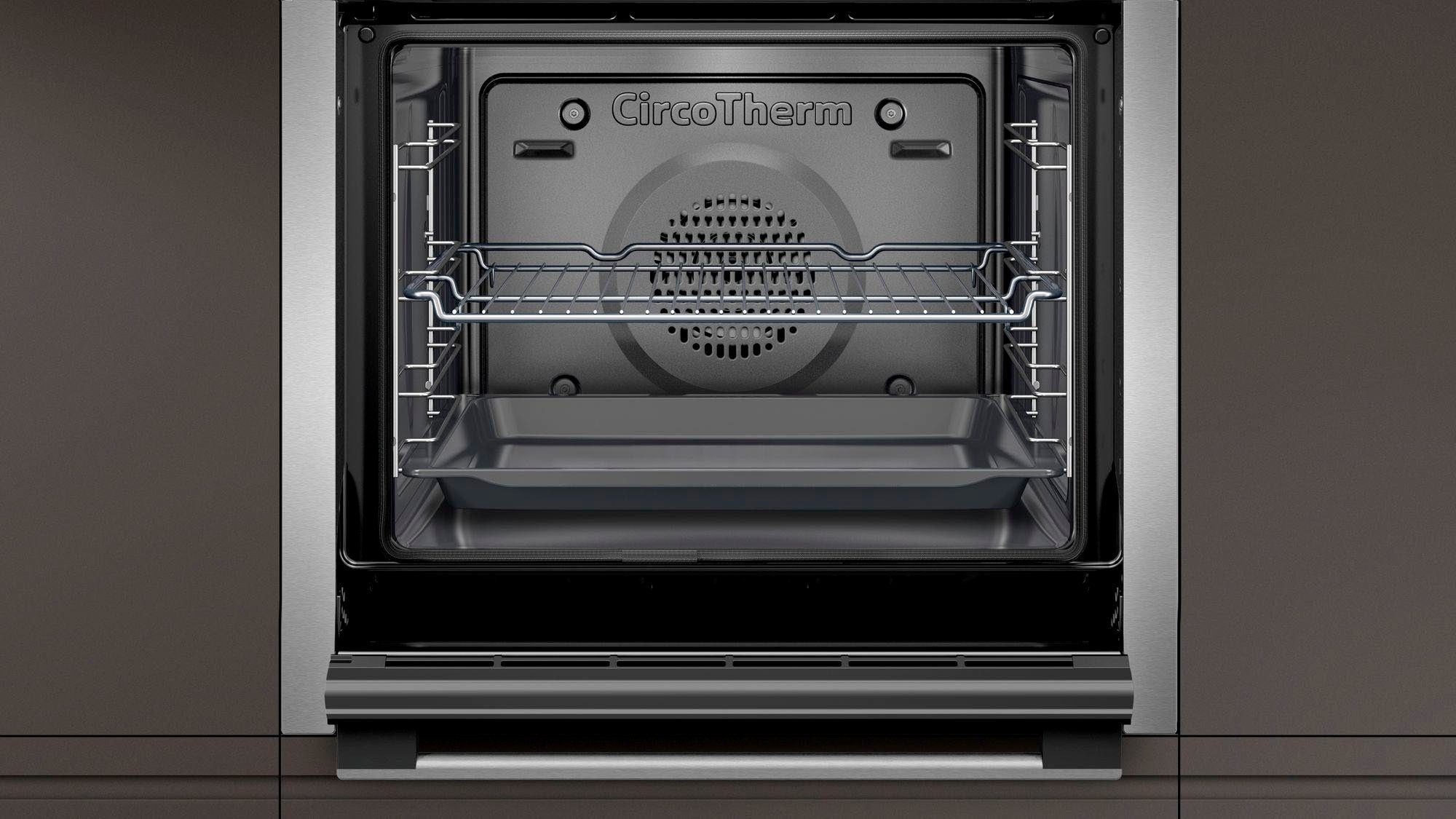 NEFF Einbaubackofen N 50 B6ACH7AN0, mit Hide®, Pyrolyse, EasyClean, CircoTherm®-Heißluft