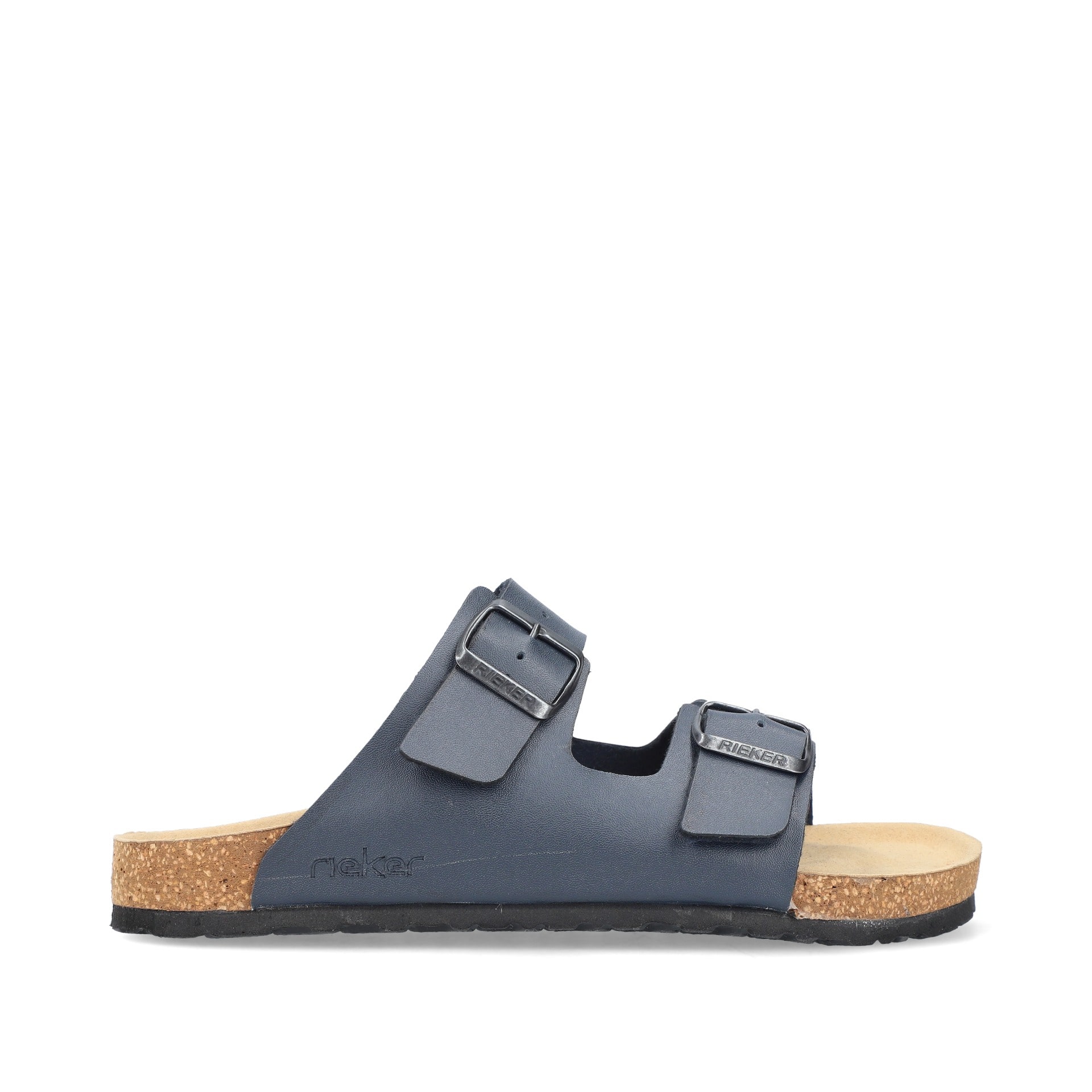 Rieker Herren Pantoletten schieferblau