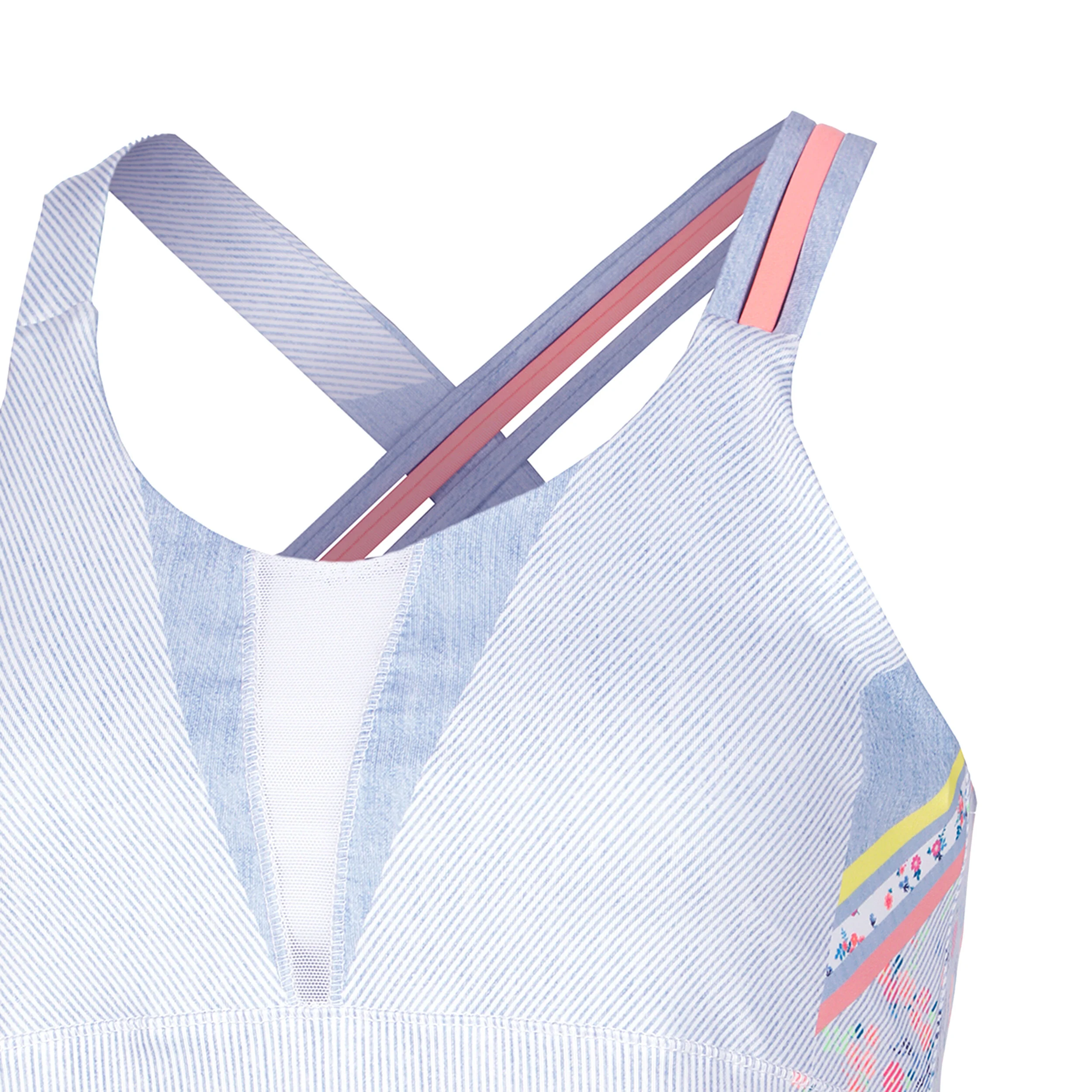 Liberty In Love With Bra Tank-Top Damen - Hellblau, Mehrfarbig