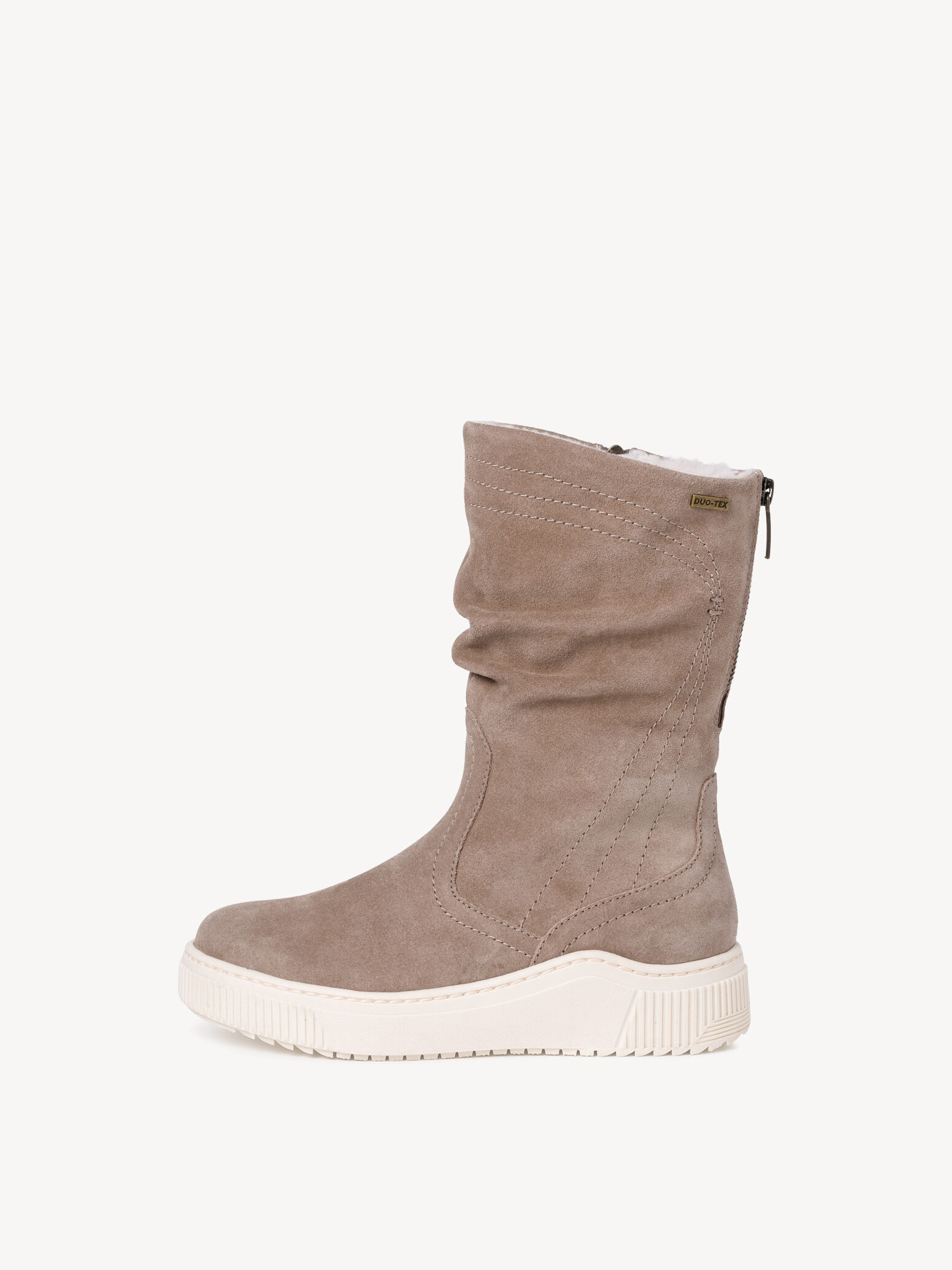 Bottine en cuir - marron