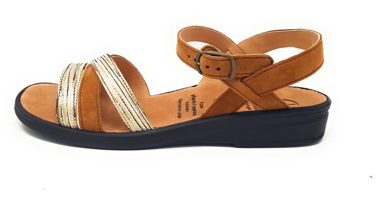 GANTER Komfort Sandalen braun
