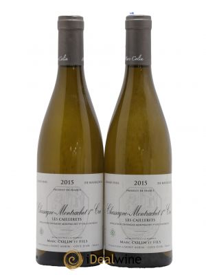 Chassagne-Montrachet 1er cru Les Caillerets Marc Colin & Fils  2015 - Lot de 2 Bouteilles