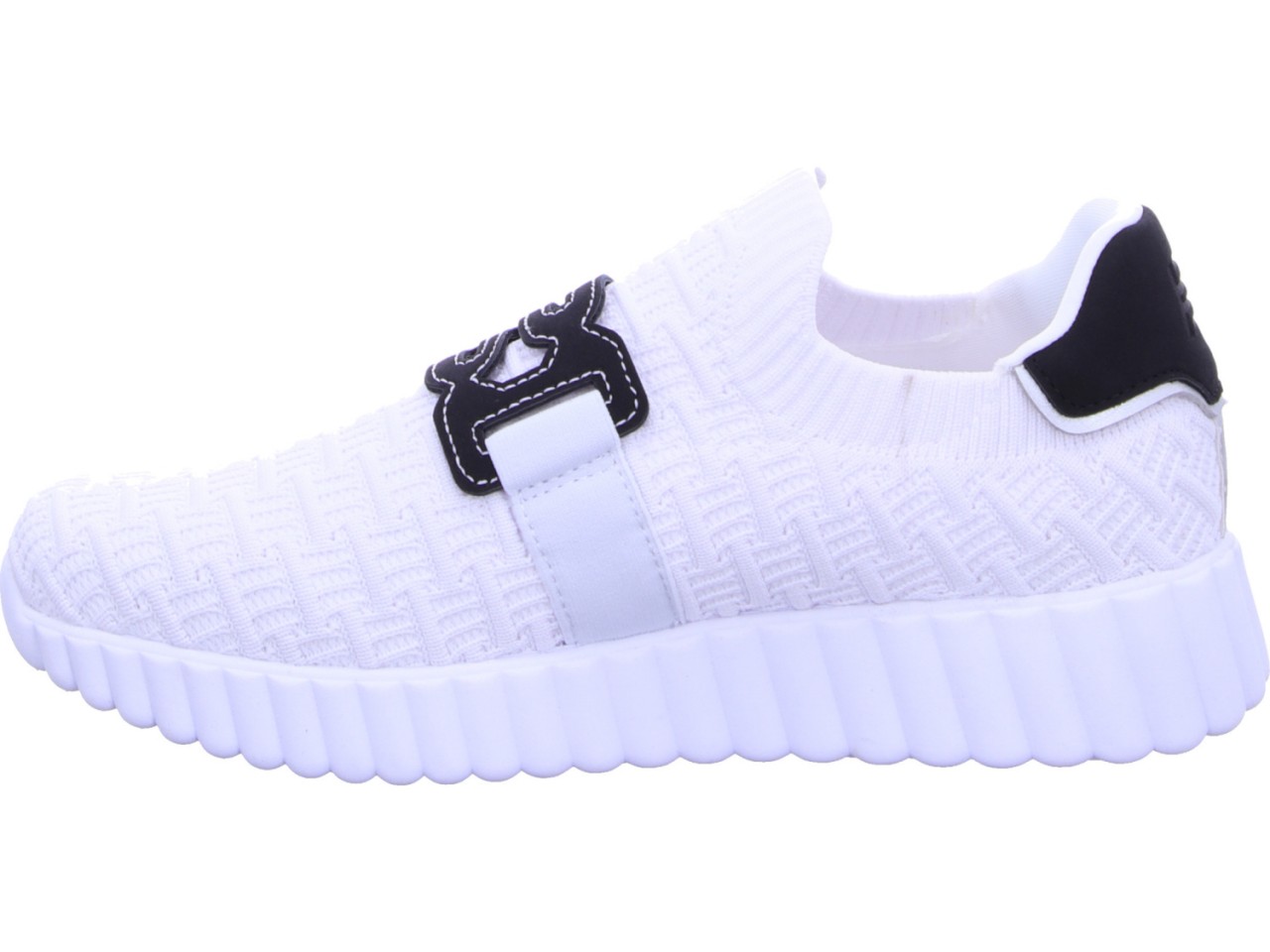 BUGATTI Sportliche Slipper weiss Candice