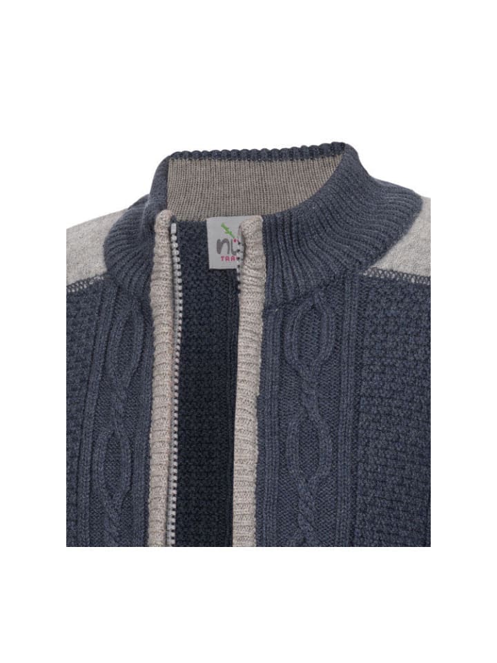 Nübler Kinderstrickjacke Igor in Blau günstig kaufen