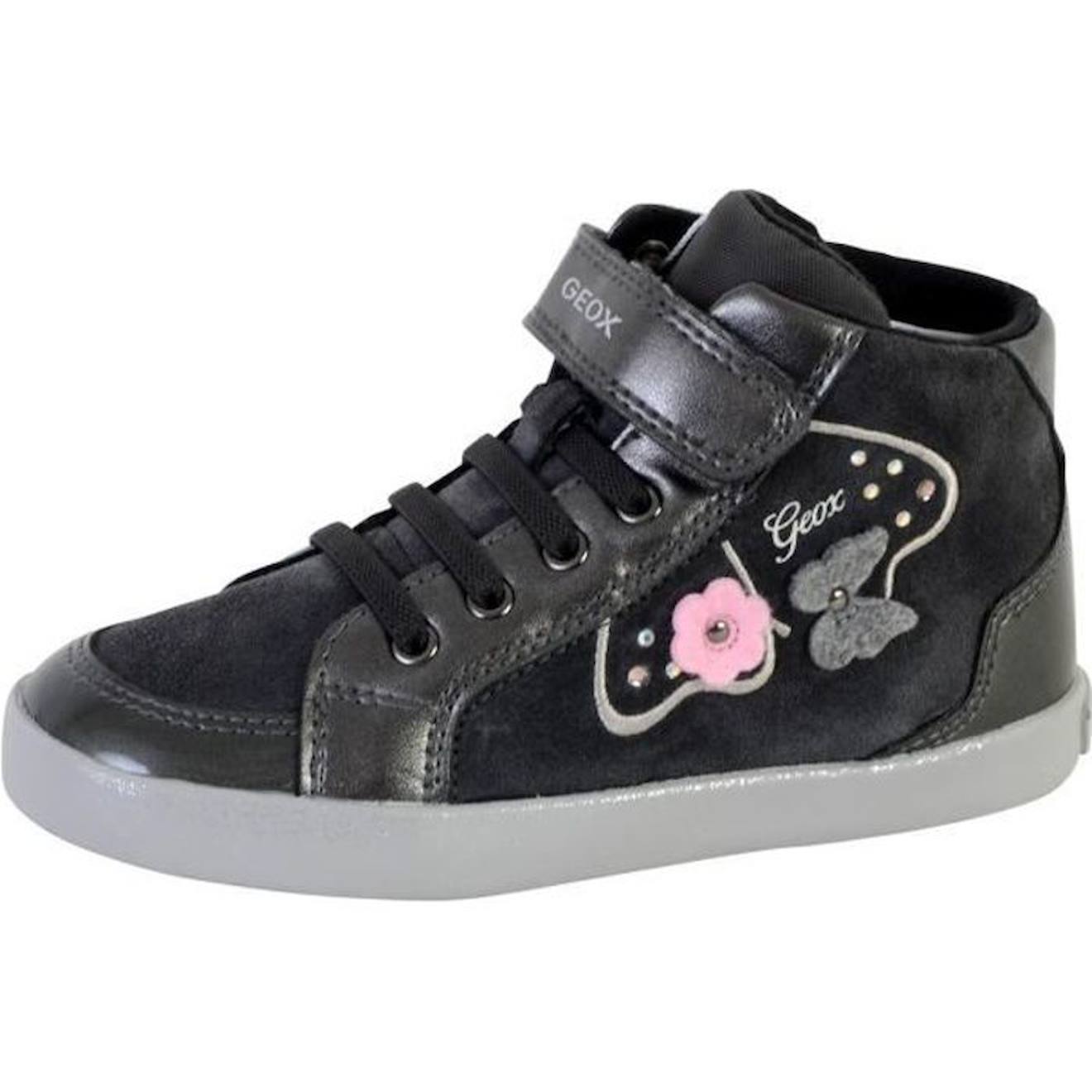 Baskets Geox Enfant Fille B Kilwi gris