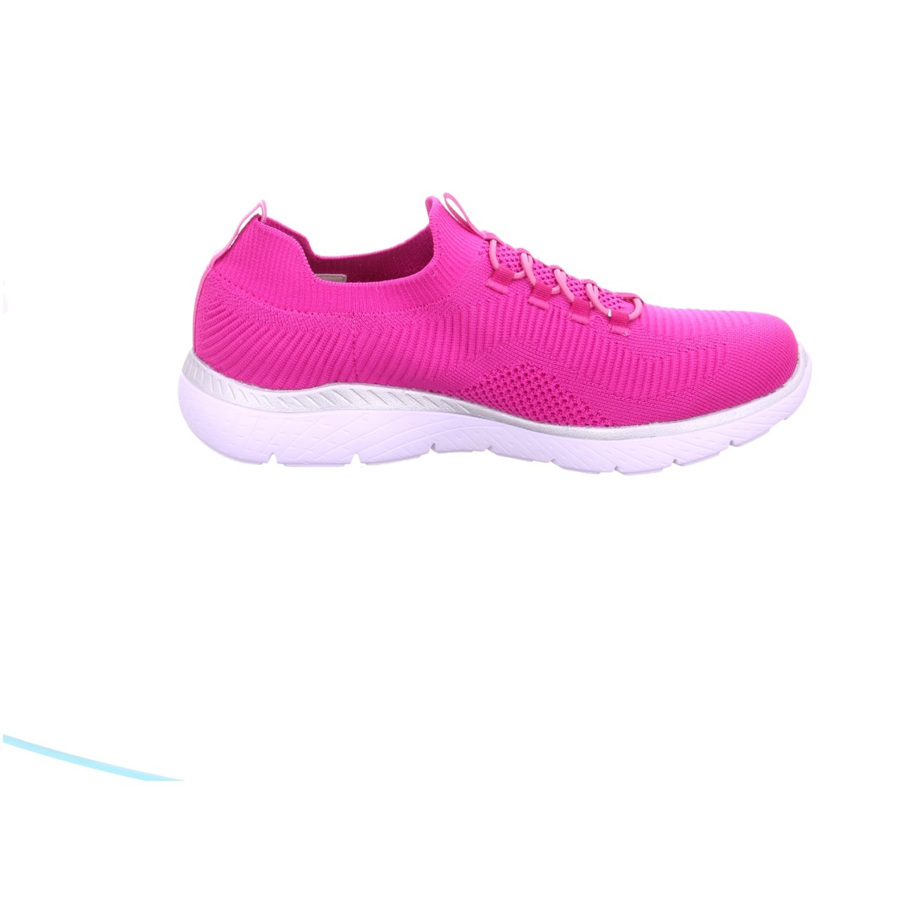 RIEKER Klassische Slipper lila/pink