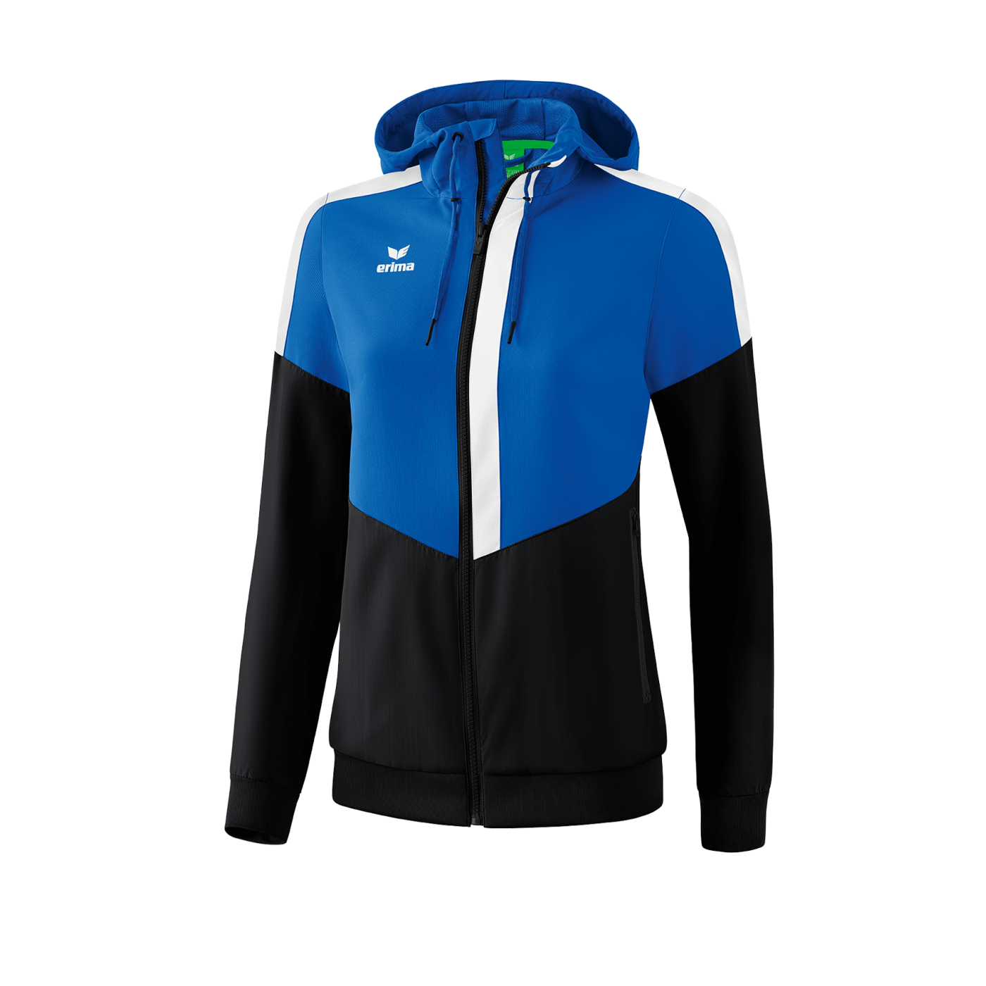 Erima Squad Präsentationsjacke Damen Blau Schwarz
