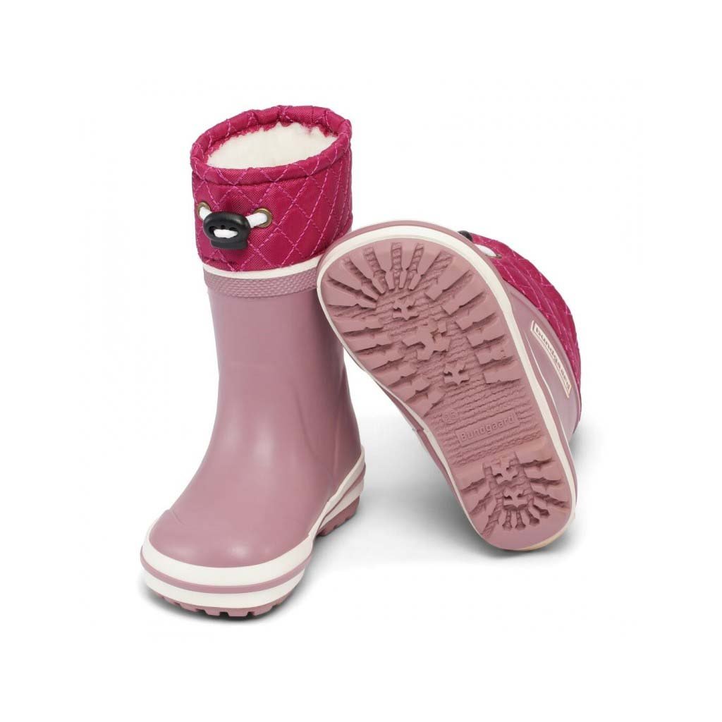 Bundgaard Sailor Dark Rose dunkelrosa gefütterte Gummistiefel