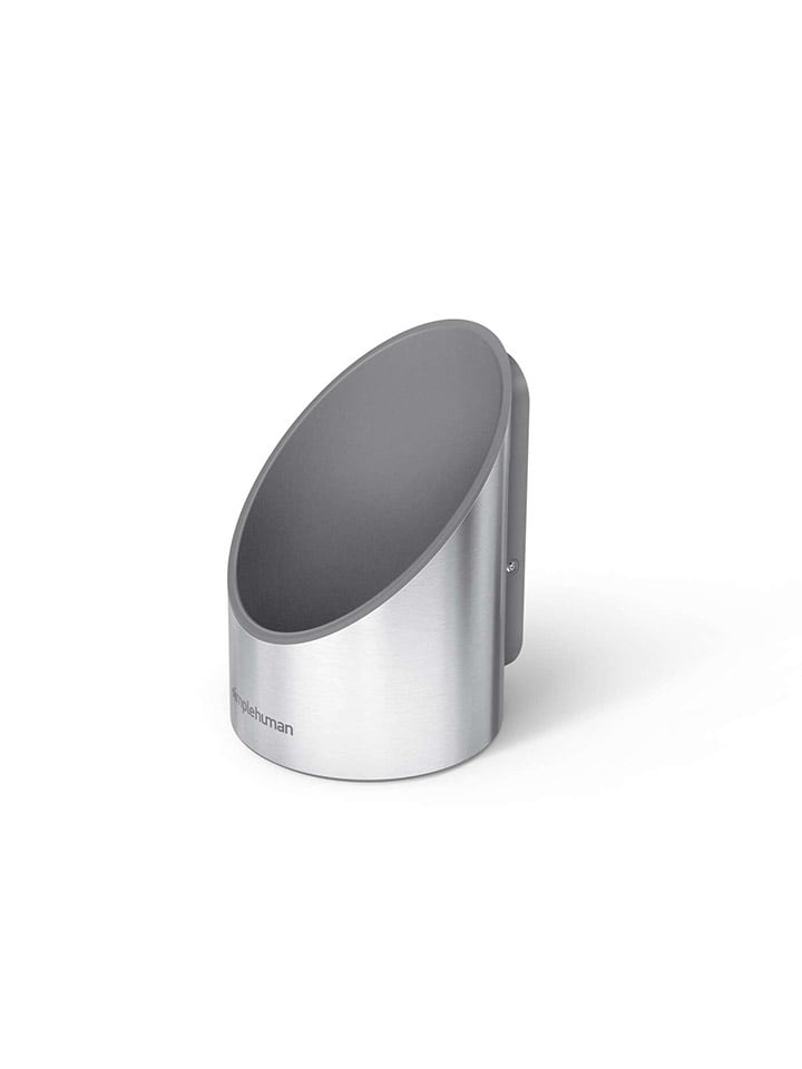 simplehuman Seifenspender-Wandhalterung in Silber - (H)19 x Ø 8,5 cm günstig kaufen onesize