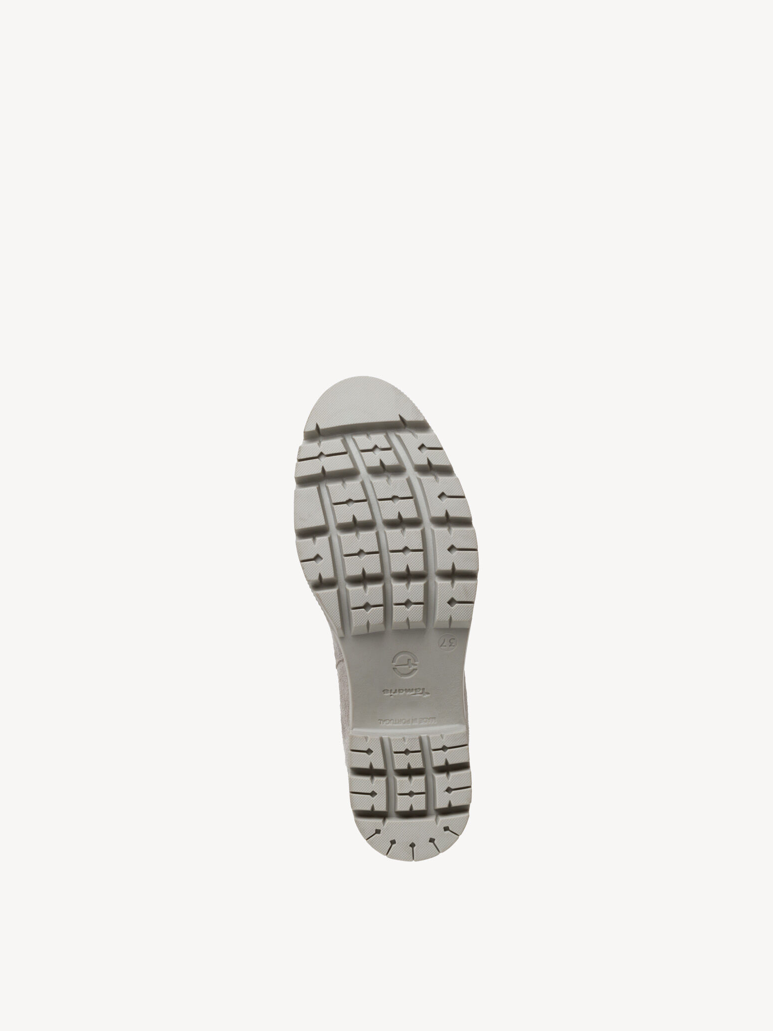 Bottine Chelsea en cuir - gris