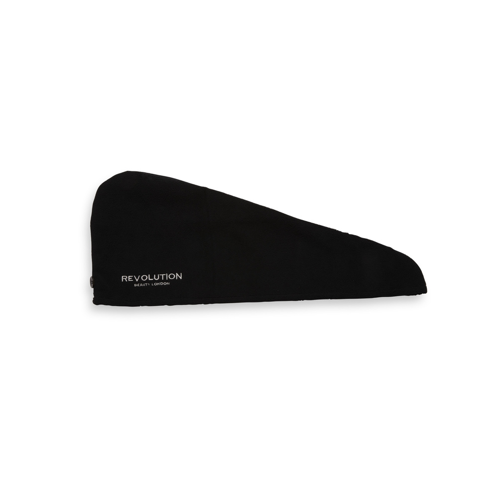 revolution hair Revolution Hair 2pk Microfibre Hair Wrap Black/White Wrap cheveux