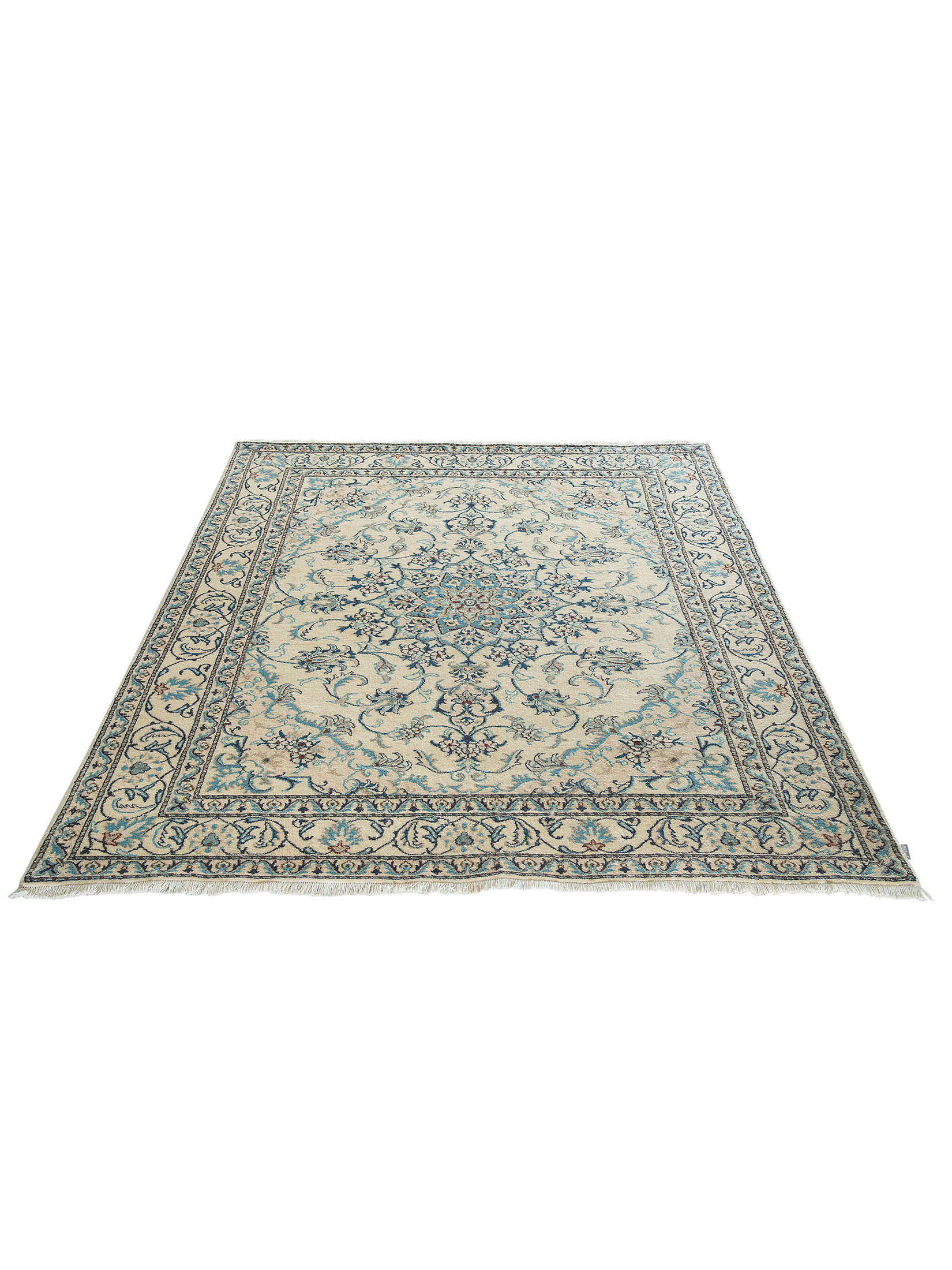 Kaschmar Nain 12 Lah ca. 168 x 235 cm, Unikat / Einzelstück
