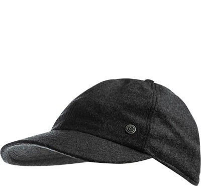 bugatti, Cap, Wolle mit Ohrenklappen, dunkelgrau