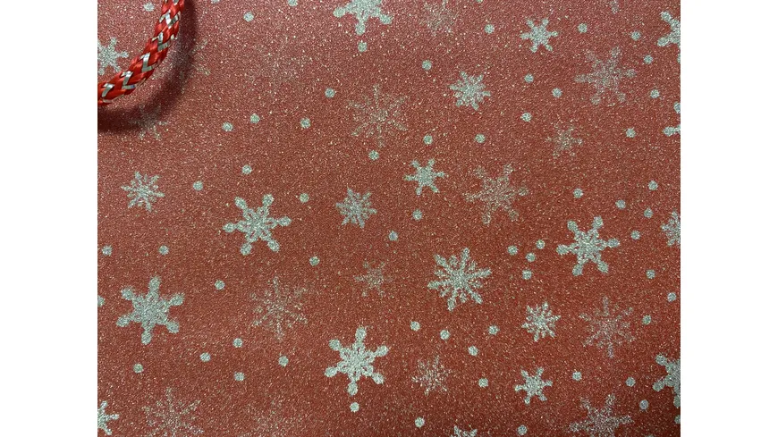 Geschenktüte gross - Ministern Glitter - 23x18x10cm sortiert