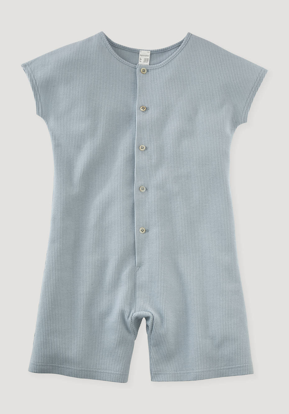 Jumpsuit aus Bio-Baumwolle mit Leinen