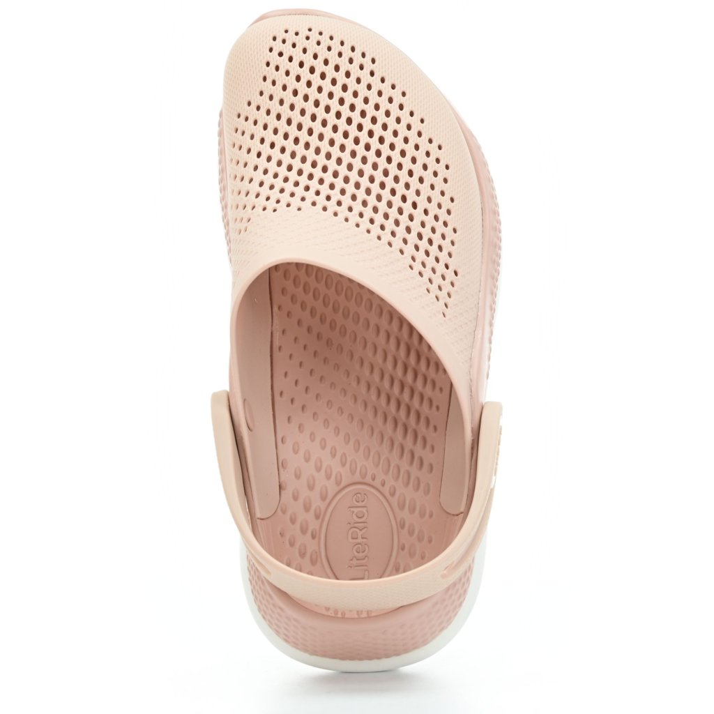 Crocs Literide Clog Pink Clay/White AD Pantoffeln