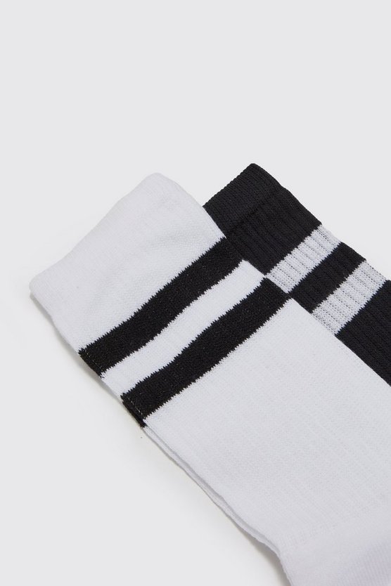 7er-Pack Sport-Socken mit Streifen