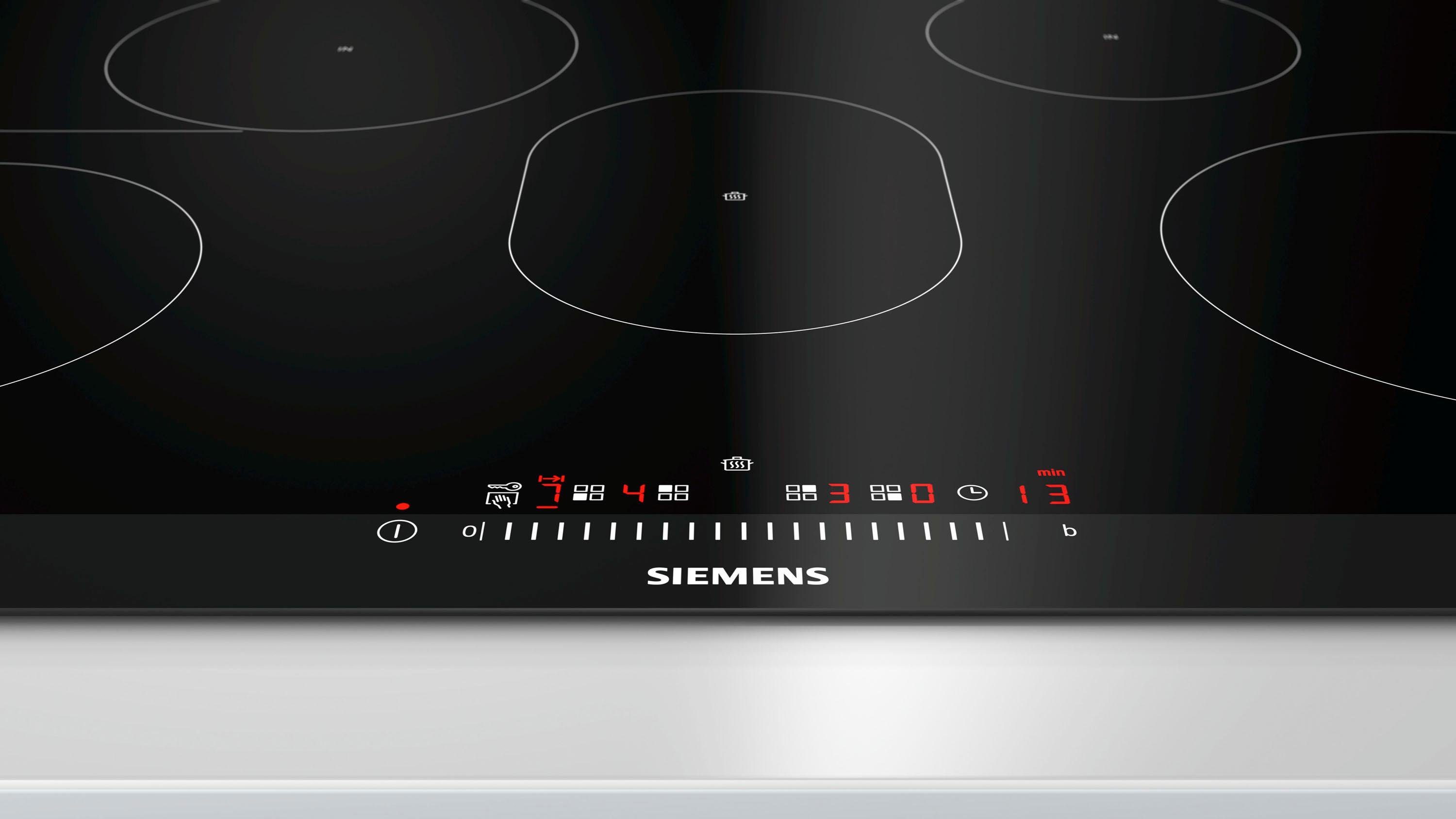 SIEMENS Induktions-Kochfeld von SCHOTT CERAN® EH875FFB1E, mit Warmhaltezone
