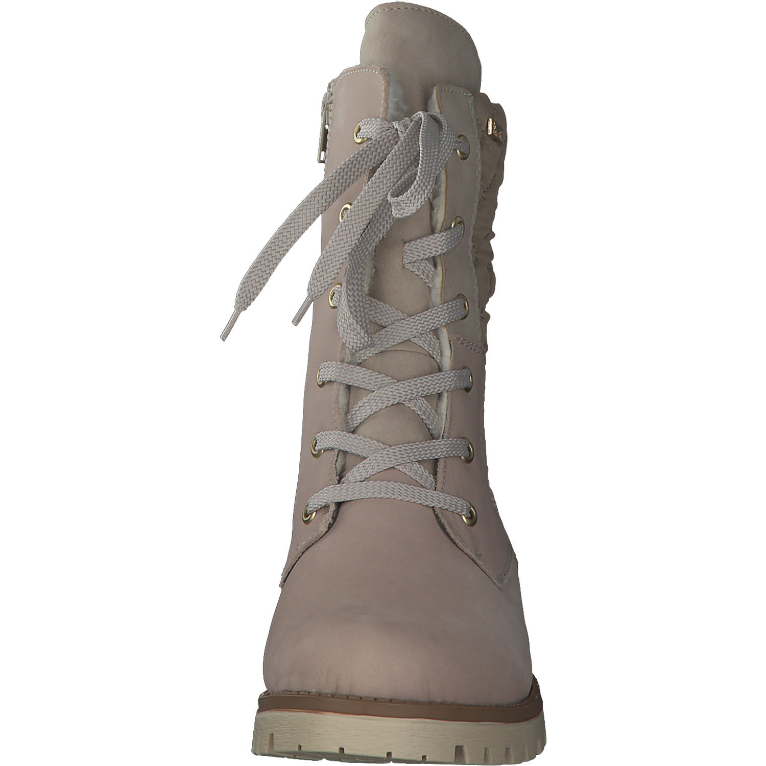 Rieker 78523, Schnürstiefeletten, Damen, Cliff/Beige/Champignon