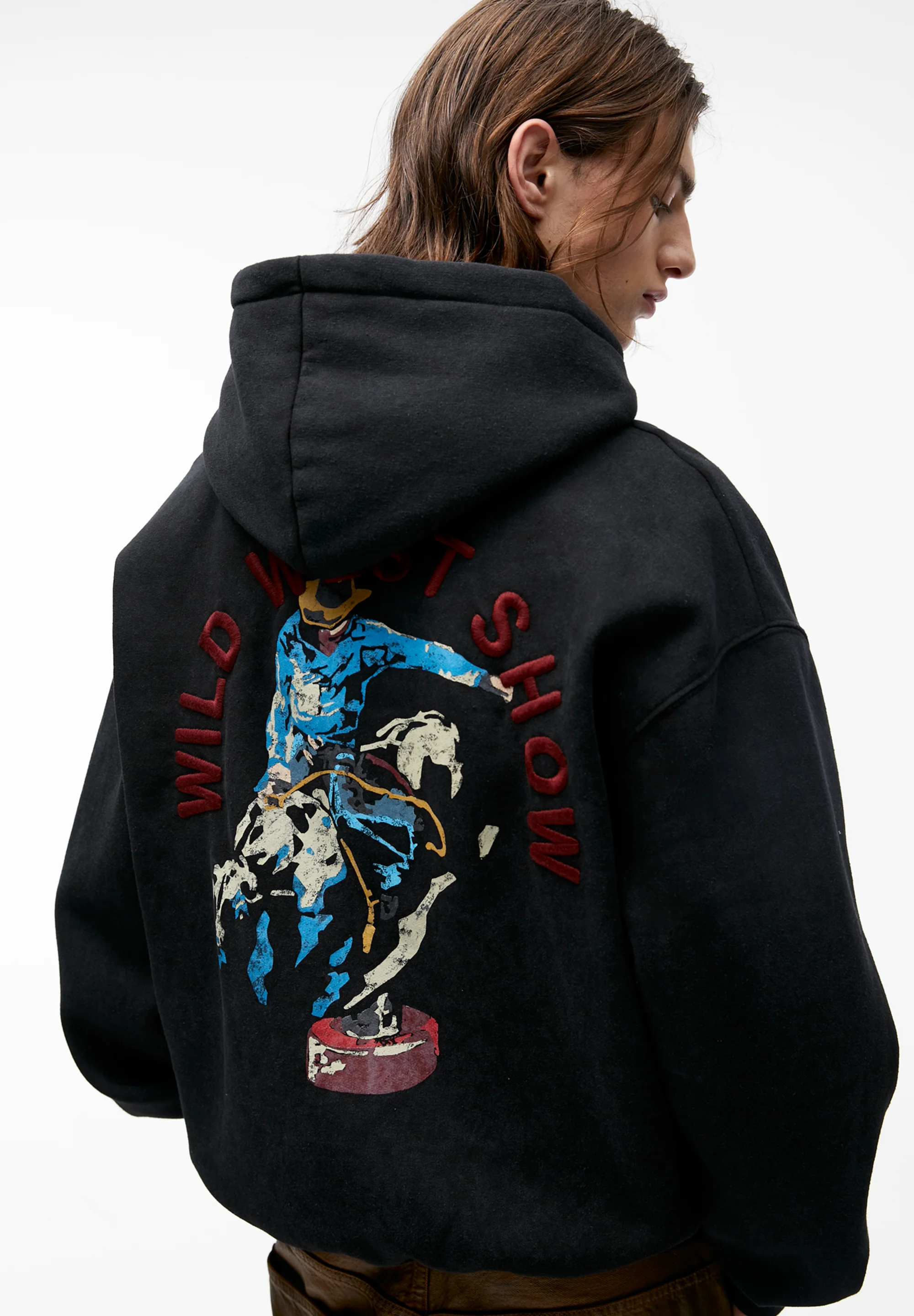 PULL&BEAR TEXAS WILD WEST SHOW - Sudadera con capucha
