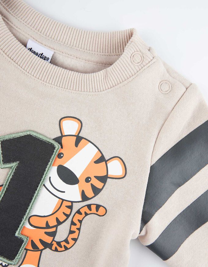 Set aus Sweatshirt und Hose - Print