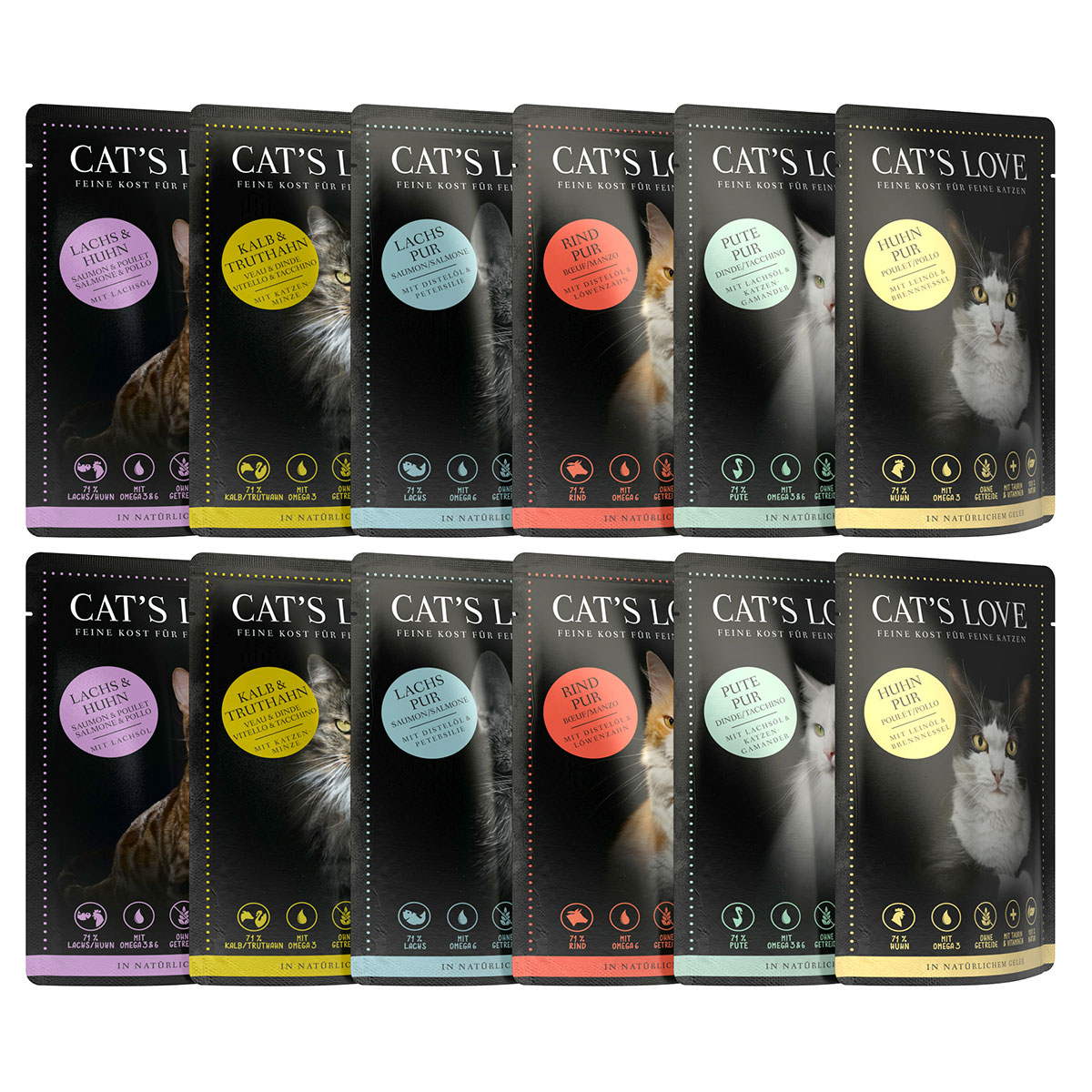 Cat's Love Katzenfutter Multipack günstig kaufen
