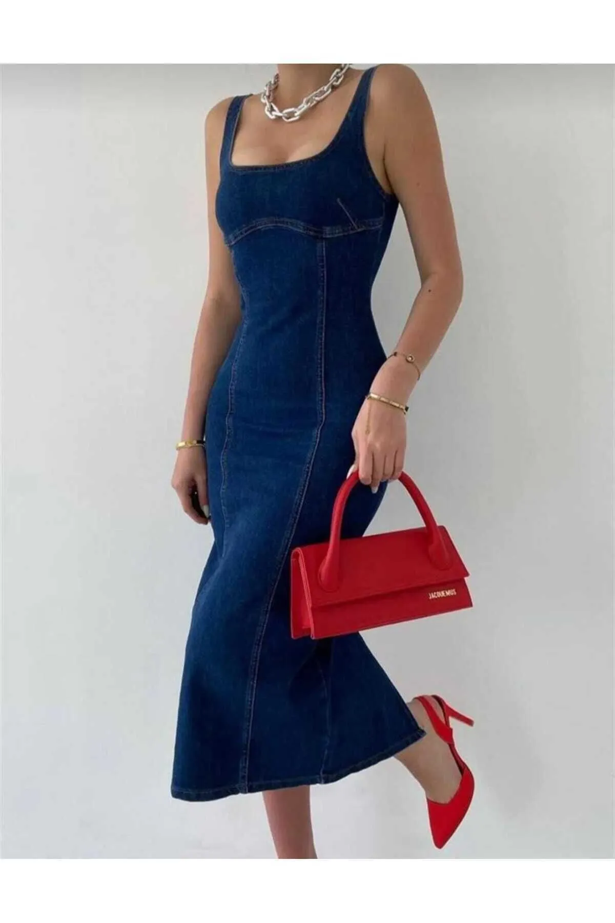 PİJAMArks  Kleid - Blau - Basic
