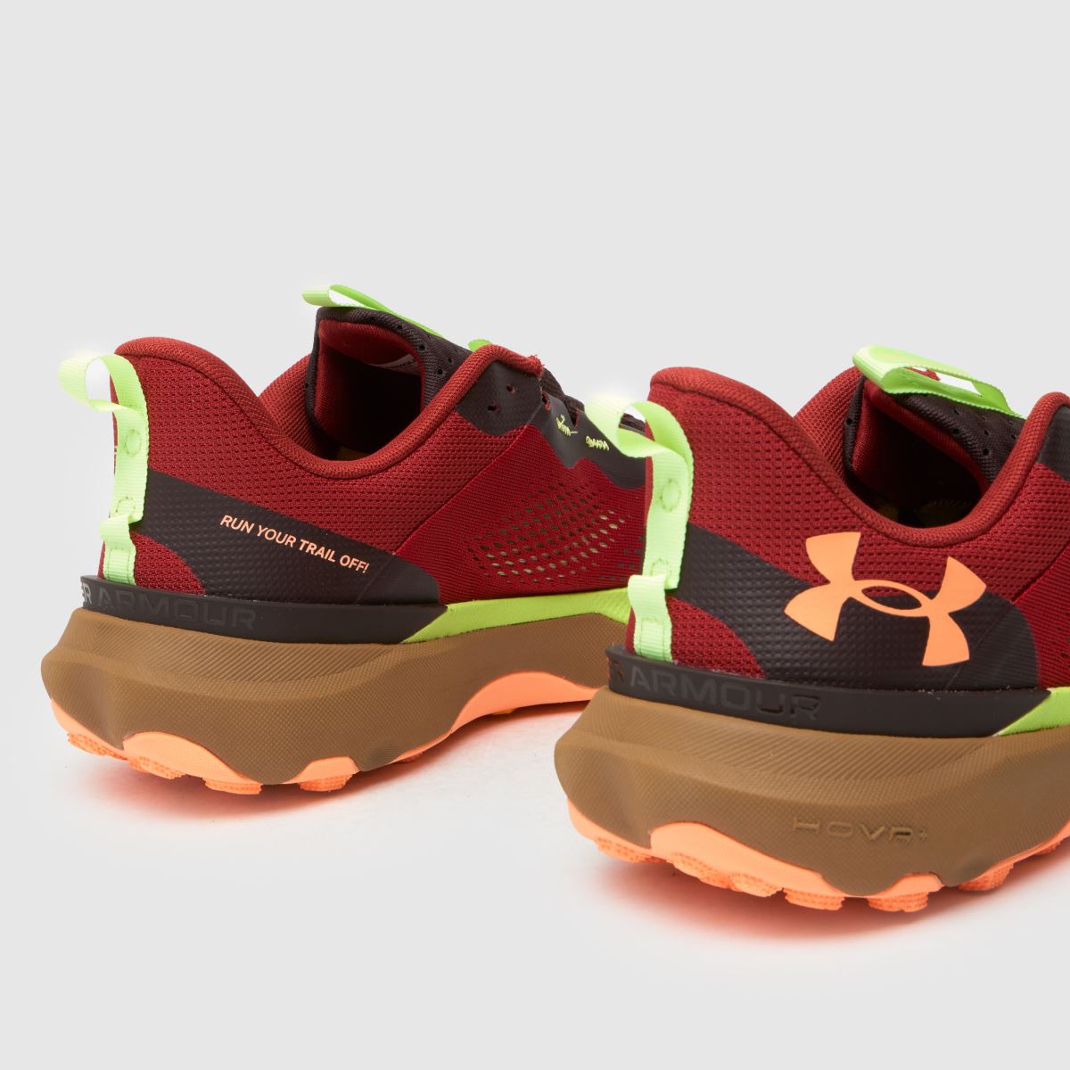 Under Armour – Röda infinite pro trailskor