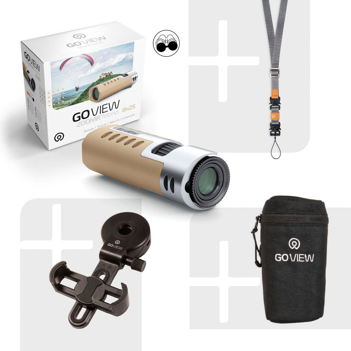 GoView ZOOMR HD Monokular