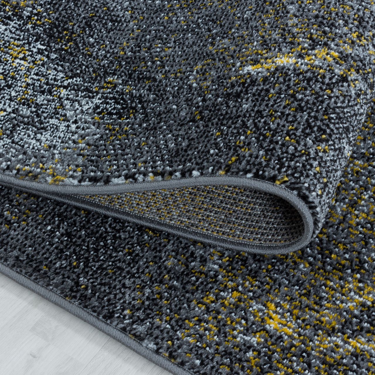 Ayyildiz Teppich, OTTAWA 4203, YELLOW, 80 x 250 cm
