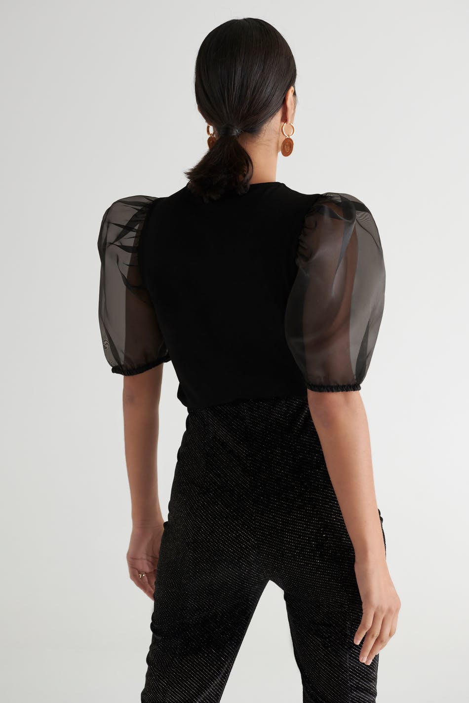 Wilma organza top
