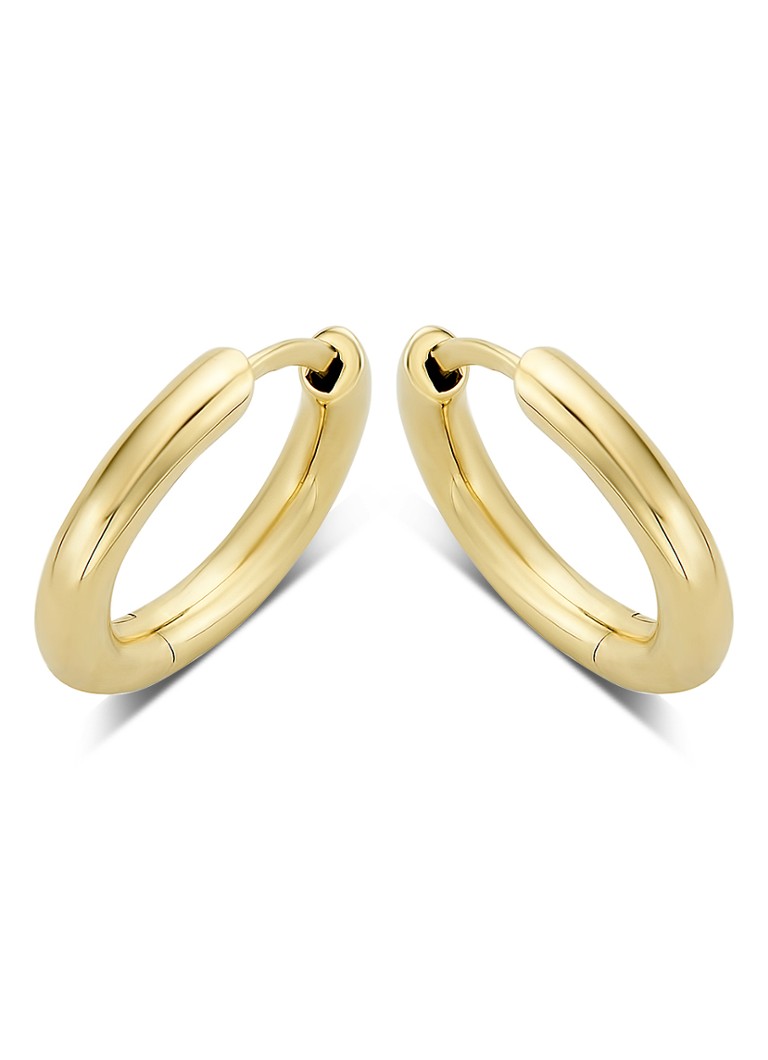 Diamond Point Yellow Gold Earrings Timeless Treasures