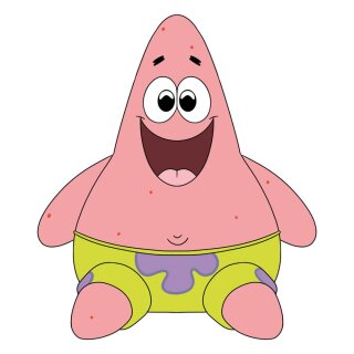SpongeBob Schwammkopf Plüschfigur Patrick Star 22 cm