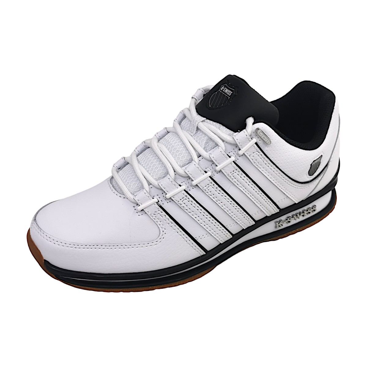 K-Swiss Rinzler 01235-138-M Weiß 138- White/Black/Gum