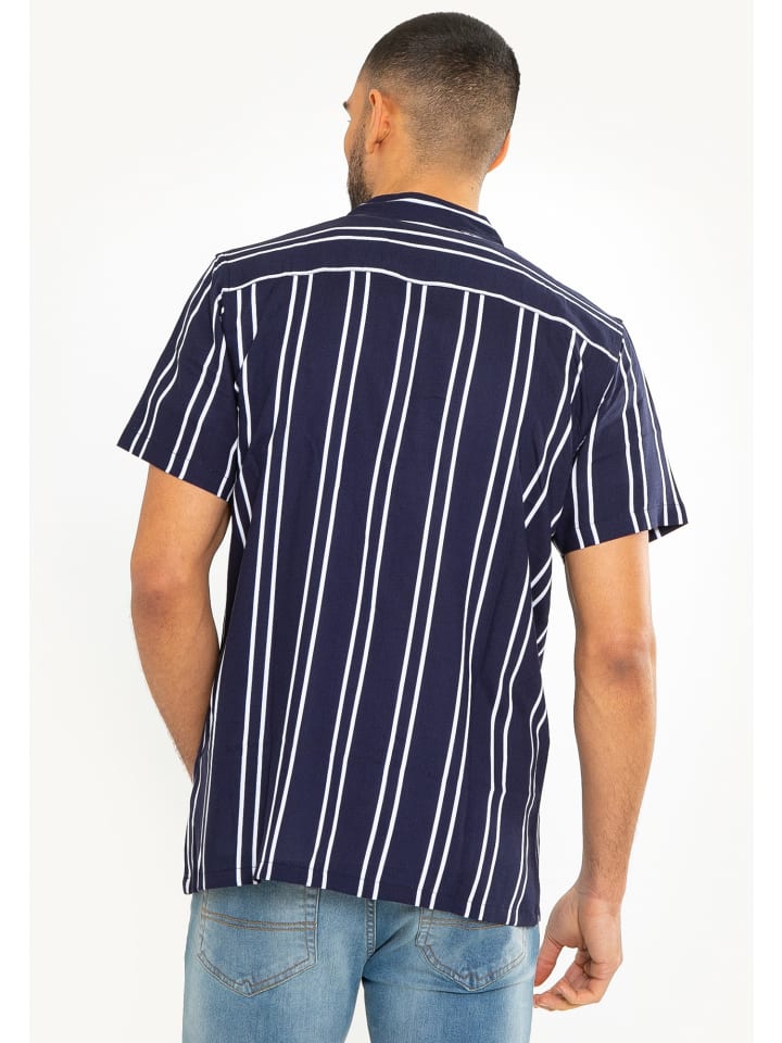 Threadbare Hemd Merlot in Blau günstig kaufen M