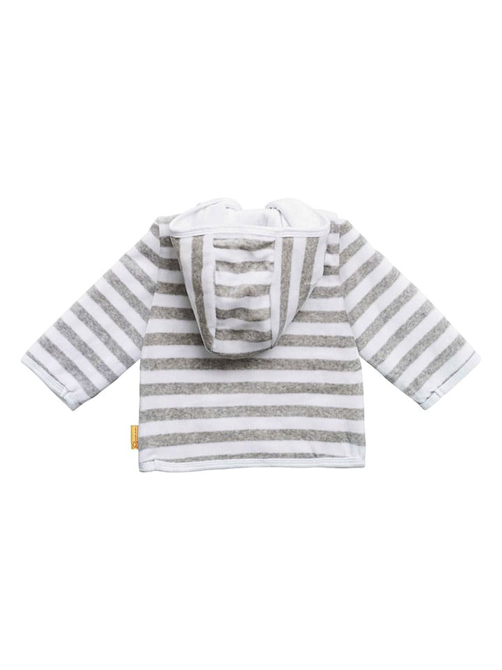 Steiff 3tlg. Outfit in Grau/ Weiß günstig kaufen
